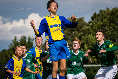 2018_09_15 Kerkwijk JO17 1 - Wilhelmina26 JO17 1 7-1