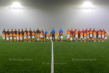 2019_12_04 MO17 Nederland - Denemarken te veel Mist